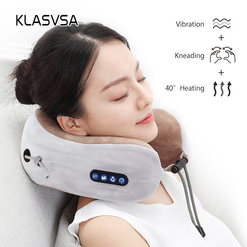 Electric Neck Massager U shaped Pillow