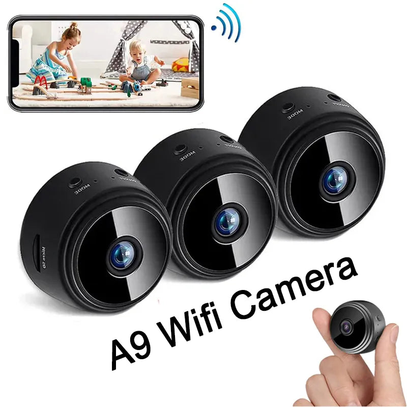 Mobile A9 1080P HD Wifi Mini Camera Surveillance Cameras Sensor Camcorder Web Video Smart Home Safety Wireless Security Camera