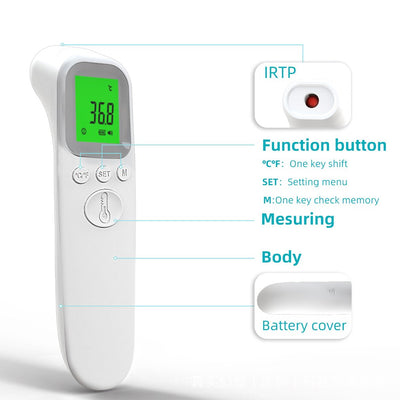 FX-806 Infrared Thermometer Digital Non Contact Forhead Gun Laser Handheld Ir Temp Pyrometer Non-contact  Backlight Measurement