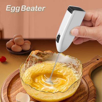 Kitchen Mini Egg Blender Milk Frother Electric