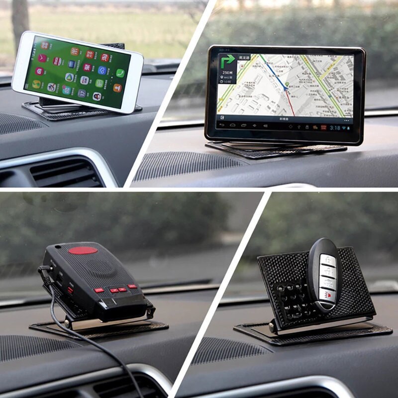 Car Phone Holder Anti-Slip Pad Ornament Silicone